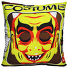 Vintage Devil Mask Box Pillow