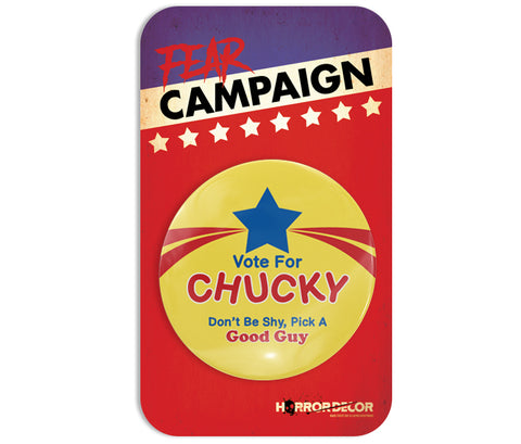 Vote For Chucky Button