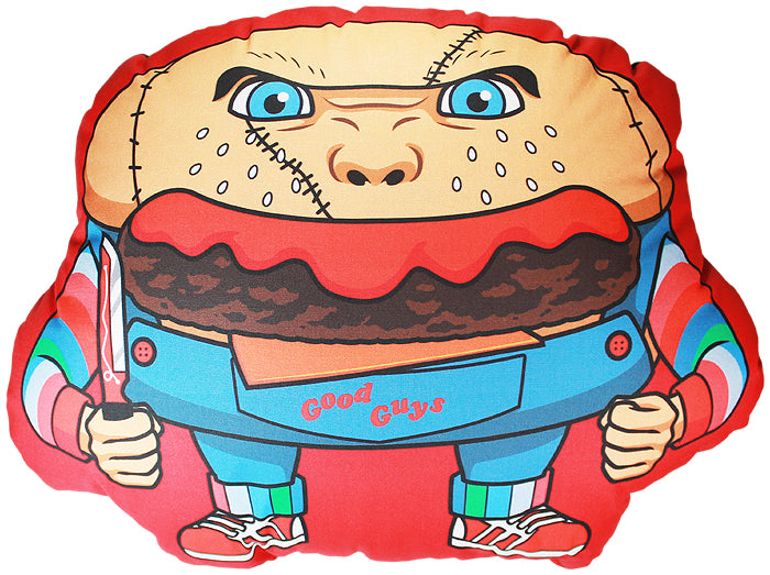 Chucky Cheeseburger Pillow