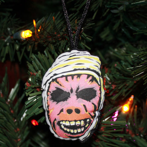 Vintage Mummy Mask Ornament