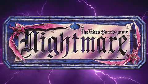 Nightmare Board Game Label