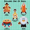 Food Freaks Sticker Pack