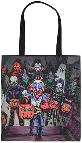 Trick Or Treaters Tote Bag