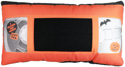 *VHS Pillow - Halloween Edition (Orange)