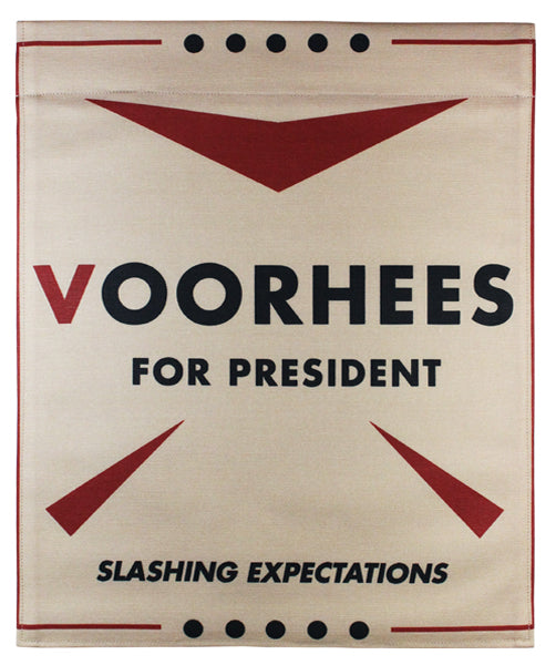 Voorhees For President Flag